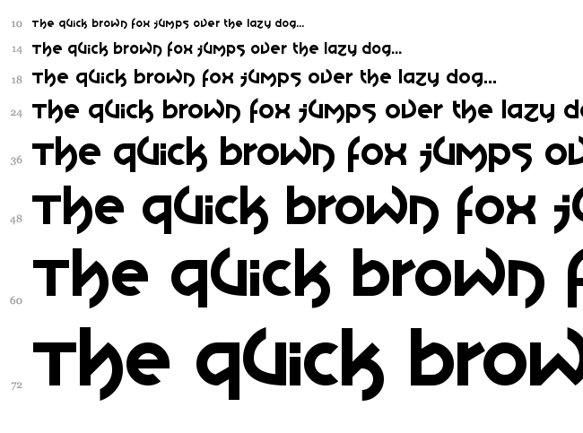 Will.i.am Shake.Spears font waterfall